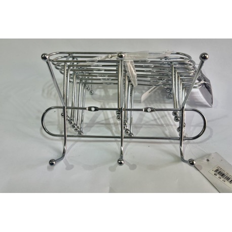WL-474 Вешалка метал (3 крючка 23 см 1*100